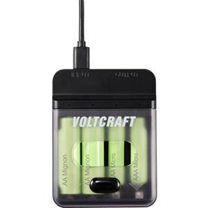 VOLTCRAFT Caricatore VC-BC4-PB1 2 in 1 e Powerbank