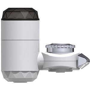 Fegtrty Scaldabagno Istantaneo Elettrico Rubinetto Acqua Calda Istantanea per Rubinetto lavabo da Bagno Scaldabagno Istantaneo Spina UE