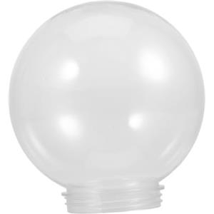 AUTSUPPL Abat Jour Globo per Lampione in Acrilico Trasparente, Forma Sferica, Alta Trasparenza e Facile Installazione per Illuminazione Giardino e Portico