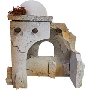 arkamii Capanna Araba per Presepe, Realizzata a Mano in Italia, 15 x 7 x 20 cm (AC Style 5)