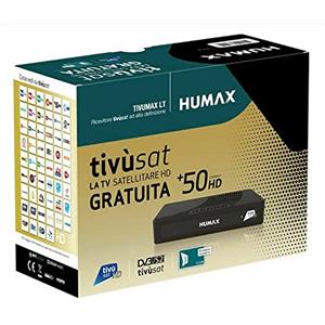 Humax HD-3801S2 TIVUMAX Ricevitore satellitare digitale TIVUSAT