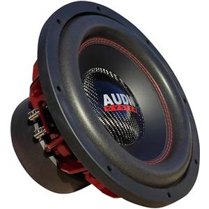 Generico KIT SET PER AUDIO SYSTEM ASS15 1 subwoofer da 38 cm 380 mm 15 di diametro, doppia bobina, dual voice coil, 2+2 ohm, 1000 watt rms 2000 watt max, per auto, 1 pezzo
