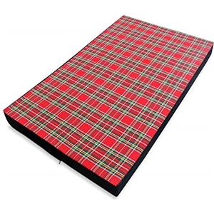 Baldiflex - Cuccioletti, Materassino Cuccia Letto Cuscino Morbida per Cane Berny con Memory Foam h 5 cm, 100x60x5 cm, 3 + 2 cm Memory