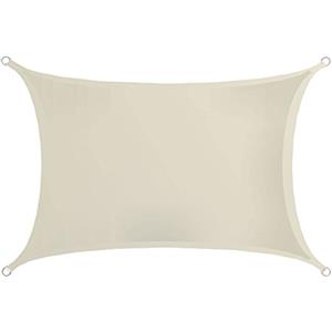 AMANKA UPF50+ Tenda da Sole UV - 2x3 Rettangolo Poliestere Idrorepellente - Vela Protezione Solare