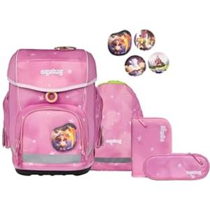 ergobag cubo set zaino scolastico ergonomico classico 5 pezzi prima elementare