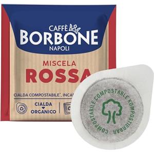 CAFFÈ BORBONE cialde carta 44 mm caffè Borbone miscela rossa pz. 50 100 200 300 400 500 (400)
