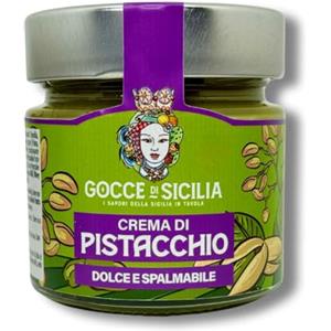 Gocce di Sicilia - Crema al Pistacchio Dolce e Spalmabile - 200 gr