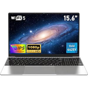 FUNYET 2026 Nuovo Computer Portatile, Laptop PC da 15,6 pollici, 16 GB RAM 256 GB SSD, Pentium Gold 4425Y Portatil, IPS FHD 1920 x 1080 Notebook, 5000 mAh, slot per scheda TF,WiFi 5,Type-C
