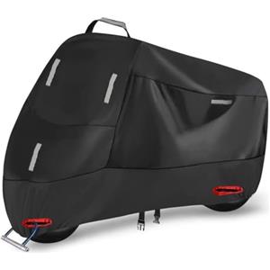 ZHANGJF Telo Coprimoto per Yamaha X-MAX Xmax 125 250 300 400 2015-2022 2023 2024 2025, Esterno Interno Copertura Moto Impermeabile Copri Moto Teli Moto Antipolvere Protezione UV