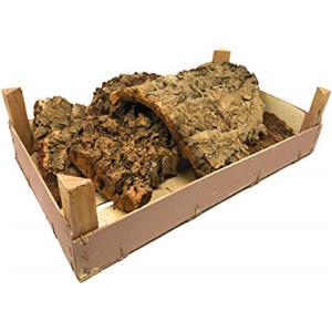 Aurora Store.it Cassetta 4 kg Sughero Corteccia presepe Box Pezzi Assortiti Varie Misure per presepio Napoletano casolari Decorazione