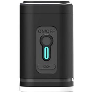 ZhenActive Pompa ad aria elettrica da 1200 mAh, portatile, ricaricabile, gonfiatore, 5 ugelli, per letto gonfiabile, materasso da piscina, tenda da campeggio, palloncino, SUP Paddle Board