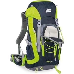 Marsupio Zaino trekking unisex TOBA 30 Lt Blu Giallo