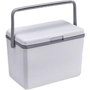 Hperu Piccola ghiacciaia, mini frigorifero da 3 litri con coperchio e isolamento apribili con una sola mano |.Dispositivo di raffreddamento rigido portatile per campeggio, spiaggia, picnic - campeggio