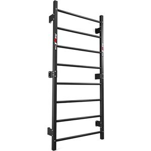 K-SPORT Spalliera Svedese in Acciaio 220 cm con 8 Pioli e Carico Max di 250 kg - Montaggio a Parete Inclusi Supporti e Viti