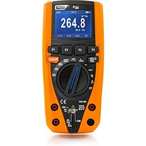HT-Instruments HT64 - Multimetro digitale TRMS, display a 4 cifre, 6000 digit, data logger, grafico a barre, CAT IV, 1 pezzo