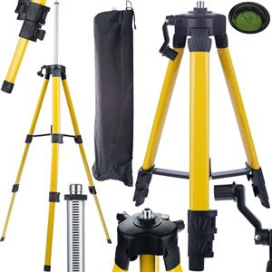 Rosfix Treppiede Livella Laser 43-120cm - Altezza Regolabile, Filettatura 5/8, Con Libella | Compatibile con Rosfix, Hilda, Pracmanu | Supporto per Livella Laser