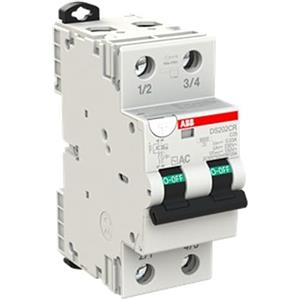 ABB INTERRUTTORE DIFFERENZIALE MAGNETO TERMICO 230V 6KA 2P AC C20 30MA (DS202C)