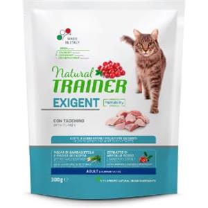 Generico Natural Trainer Crocchette Gatto (Exigent Tacchino 300gr)