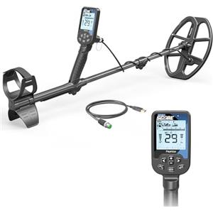NOKTA DETECTION TECHNOLOGIES Metal Detector per adulti, completamente impermeabile, ricaricabile, multifrequenza, facile da usare, per caccia al tesoro (doppio punteggio)