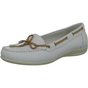Geox D Yuki A D3255A00043C1000, Scarpe da Barca Donna, Bianco (Weiß (White C1000)), 36