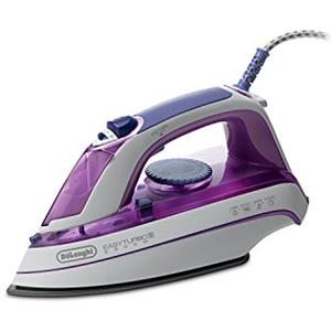 De'Longhi FXK23AT EasyTurbo S Ferro da Stiro a Vapore Bianco/Lilla