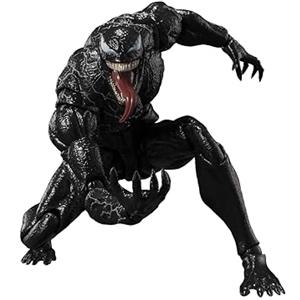 TAMASHII NATIONS - Venom S.H.Figuarts Action Figure - L'Ultima Danza, Colorazione Scura e Dettagli Accurati