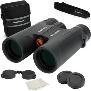Celestron 71347 10 x 42 Outland X Binocolo, Nero, Outland X 10 x 42 Roof Prism