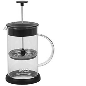 RESTO Atria French Press - Macchina da caffè in vetro borosilicato con una capacità di 0,8 litri