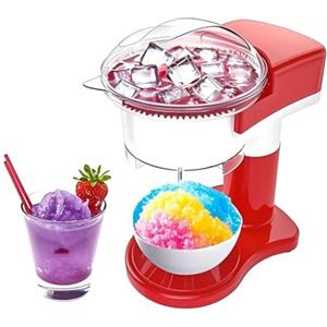 Jenmayt Tritaghiaccio Elettrico,Macchina per tritare il ghiaccio,Macchina del ghiaccio,50W 500ml,tritatutto per ghiaccio compatto,per Granite, Cocktail e Sorbetti