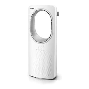 Zephir, Ventilalatore a Torre Senza Pale, 3 Velocità, 3 Modalità di Fusso d'aria, Ventilatore Oscillante, Display LED, Comando Touch, Timer 15 ore, Telecomando, Potenza 50 W