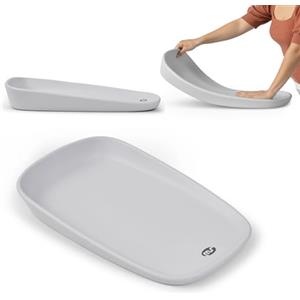 MS BabyWorld - FOAMY - Fasciatoio per Neonati Antiscivolo in EVA | Impermeabile, Facile da Pulire, Compatto per Viaggi e Uso Quotidiano | Da 0 a 12 Mesi | 67x41x10 cm (Grigio)