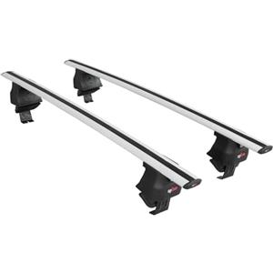 accessorypart Compatibile con Opel/Vauxhall Corsa F 2019-2026 ACE-4 Barre Tetto Portapacchi Auto Barre Portatutto Grigo Alluminio 2 Barre