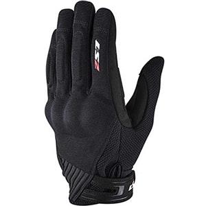 LS2 70011F0112S Guanti Moto Dart 2, Uomo, Nero, S