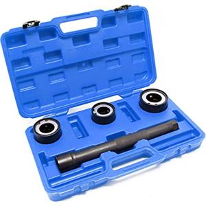 Wiltec Set di Attrezzi per Tiranti - 3 Misure (30-35 mm, 35-40 mm, 40-45 mm) con Chiave Speciale e Custodia