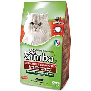 Monge CROCCHETTE per Gatto al Manzo 400 GR