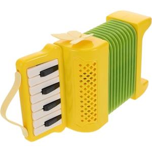 BESTonZON Fisarmonica Giocattolo per Ragazzo Ragazza Controllo Pulsante Modalità per Educazione Musicale Precoce Strumento Musicale per Piccoli