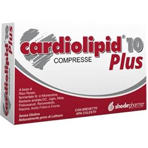 Laboratori Legren Cardiolipid 10 plus 30 compresse Integratore alimentare