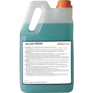 Allegrini Allux Fresh Detersivo Pavimenti Detergente Alcoolico Profumato per la Pulizia di Superfici Dure come Ceramica Marmo Gres Porcellanato Effetto Legno 5 L
