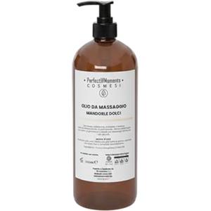 Phyto B Perfect Moments Olio Massaggio Mandorle Dolci Puro 100% spremitura a freddo - Olio Massaggio - Ideale per ogni tipo di pelle - 1 litro 1000 ml 1 l massaggio