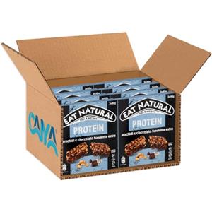 Generico 8X Eat Natural Protein Barretta con Arachidi e Cioccolato Fondente Extra, Senza Glutine (Gluten free) 120g