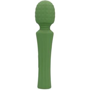 SHOTS Loveline - Potente massaggiatore vibratore con manico fisso, colore: verde Mumba