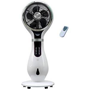 DCG VE1850TT VENTIL. UMID+REPELL.Insetti+TEL, 80 W, Bianco e Nero