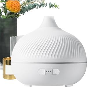 Ylnailky Diffusore di Oli Essenziali,180ml Luce Ambientale 7 Colori | Diffusore Umidificatore Per Profumazione Domestica - Per Centro Spa Dormitorio Bagno Scrivania Hotel Sala