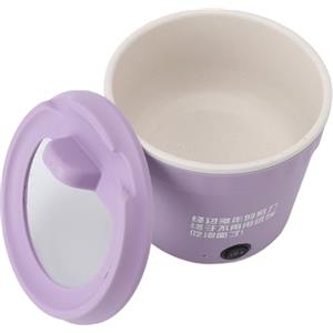 Naroote Fornello Rapido per Noodle, Pentola Elettrica Antiaderente Portatile, Riscaldamento Uniforme per Ufficio (Narooteqvsicgo5nk-11)