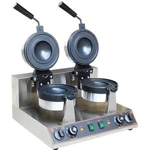 Generico UFO Burger Machine, Pressa per Hamburger Commerciale, Macchina per Waffle per Gelato, Pressa per Panini Elettrica Antiaderente, Temperatura Regolabile，Padella Antiaderente