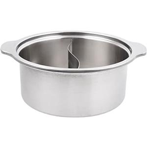 Housoutil Pentola Con Divisorio Pot Soup Con Divisore In Shabu Pentola Yang Pan Per La Pasta A Zuppa Di Pentole Per Piano Cottura A Induzione Piano Divisa