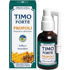 Erboristeria Magentina Timo Forte Spry Gola 30 ml Propoli