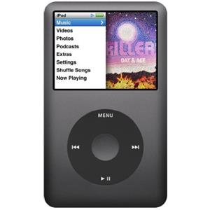 iPod Classic Apple iPod classic 160 GB Nero 7. Generazione Lettori MP3 e MP4 iPod Mp3 Player 160GB
