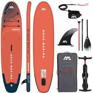 Wellness Point Aqua Marina Monster Gonfiabile Stand Up Paddle Board (iSUP), 366 x 84 cm
