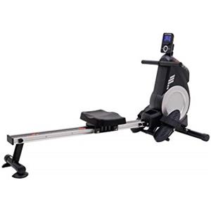 JK FITNESS Vogatore Programmabile JK5077 | Resistenza Magnetica Silenziosa a 16 Livelli | Display LCD Avanzato con 10 Programmi | Design Compatto e Richiudibile